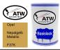 Preview: Opel, Nepalgelb Metallic, F37K: 500ml Lackdose, von ATW Autoteile West.